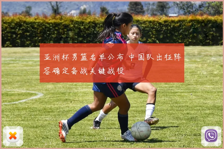 亚洲杯男篮名单公布 中国队出征阵容确定备战关键战役